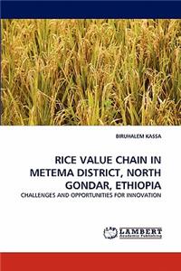 Rice Value Chain in Metema District, North Gondar, Ethiopia