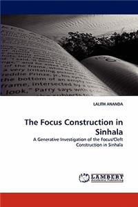 Focus Construction in Sinhala