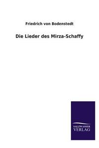 Lieder Des Mirza-Schaffy