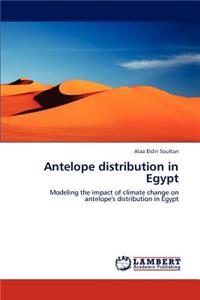 Antelope distribution in Egypt