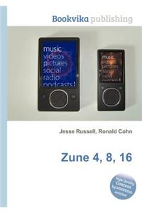 Zune 4, 8, 16