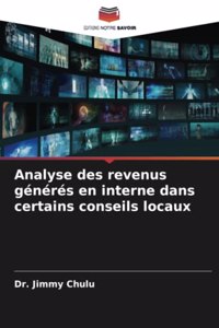 Analyse des revenus générés en interne dans certains conseils locaux