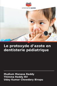 protoxyde d'azote en dentisterie pédiatrique