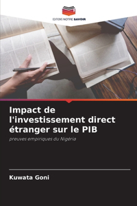 Impact de l'investissement direct étranger sur le PIB