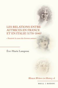 Les relations entre autrices en France et en Italie (1770-1840)