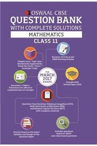 Oswaal CBSE CCE Question Bank with Complete Solutions for Class 11 Mathematics (for 2017 Exams) (Old Edition)