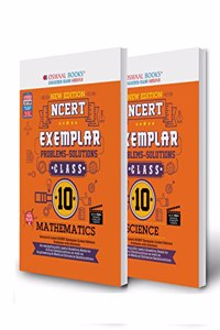 Oswaal NCERT Problems Solutions Exemplar Class 10 (2 Book Sets) Maths & Science (For Exam 2023)