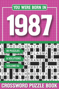 You Were Born In 1987 Crossword Puzzle Book