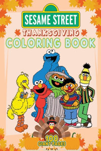 Sesame Street Thanksgiving Coloring Book