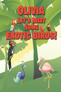 Olivia Let's Meet Some Exotic Birds!