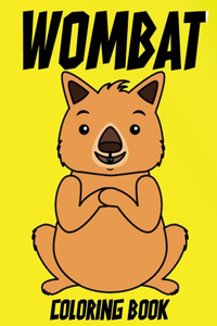 Wombat Coloring Book