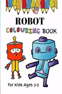 Robot Colouring Book