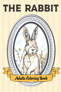 RABBIT Adults Coloring Book