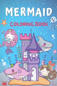 Mermaid Coloring Book