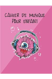Cahier de Musique pour Enfant