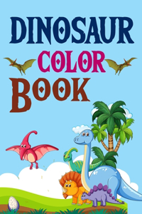 Dinosaur Color Book