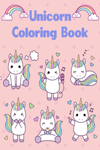 Unicorn Coloring Book