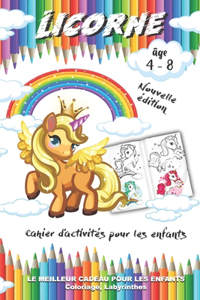 Cahier d'activités LICORNE