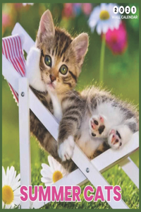 Summer Cats 2021 Wall Calendar