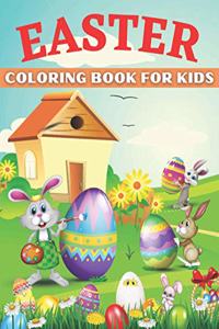 Easter Coloring Book For Kids