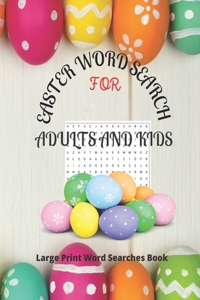 Easter Word Search for Adults and Kids
