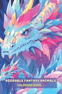 Adorable Fantasy Animals Coloring Book