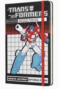 Moleskine Transformers Optimus Prime Limited Edition Notebook Large Ruled