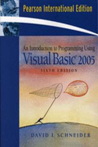 Introduction to Programming Using Visual Basic 2005