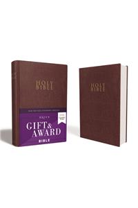 Nrsv, Gift and Award Bible, Leather-Look, Burgundy, Comfort Print