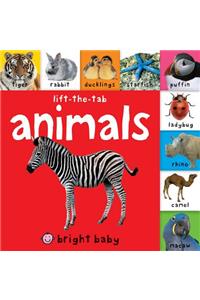 Bright Baby Lift-The-Tab: Animals
