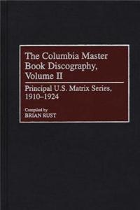 Columbia Master Book Discography