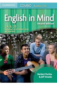 English in Mind Levels 2A and 2B Combo Audio CDs (3)