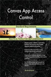 Canvas App Access Control Standard Requirements