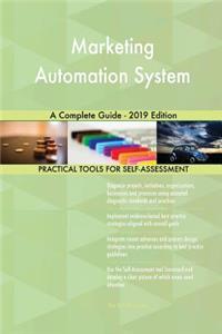 Marketing Automation System A Complete Guide - 2019 Edition
