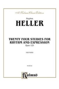 24 Piano Studies for Rhythm and Expression Op. 125
