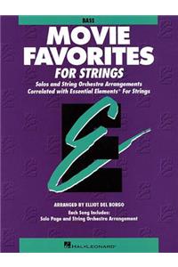 Essential Elements Movie Favorites for Strings: String Bass