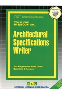 Architectural Specifications Writer