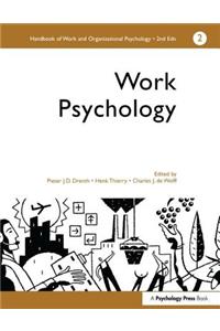 Handbook of Work and Organizational Psychology