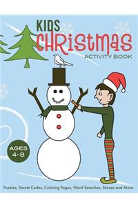 Kids Christmas Activity Book