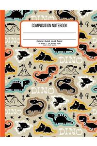 Composition Notebook College Ruled Lined Paper 55 Sheets / 110 Writing Pages 7.44 x 9.69 Inches