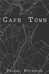 Cape Town Travel Notebook: 6x9 Travel Journal with prompts and Checklists perfect gift for your Trip to Cape Town (South Africa) for every Traveler