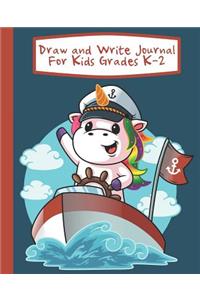 Draw And Write Journal For Kids Grades K-2