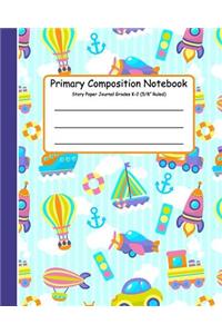Primary Composition Notebook Story Paper Journal