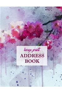 Large Print Address Book