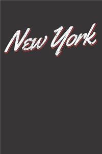 New York Travel Notebook Journal