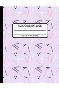 Composition Book Wide Ruled