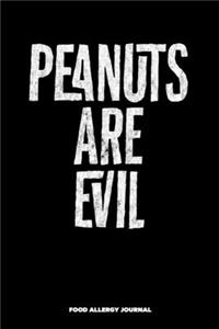 Peanuts are Evil Food Allergy Journal