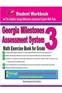 Georgia Milestones Assessment System Math Exercise Book for Grade 3