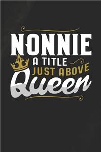 Nonnie a Title Just Above Queen