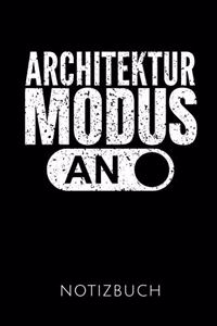 Architektur Modus an Notizbuch